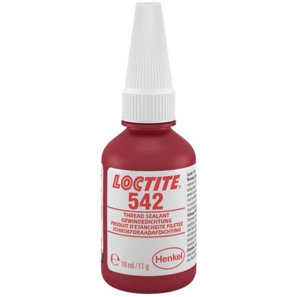 Loctite 542 Pipe Thread Sealant for small metal fittings 10ml