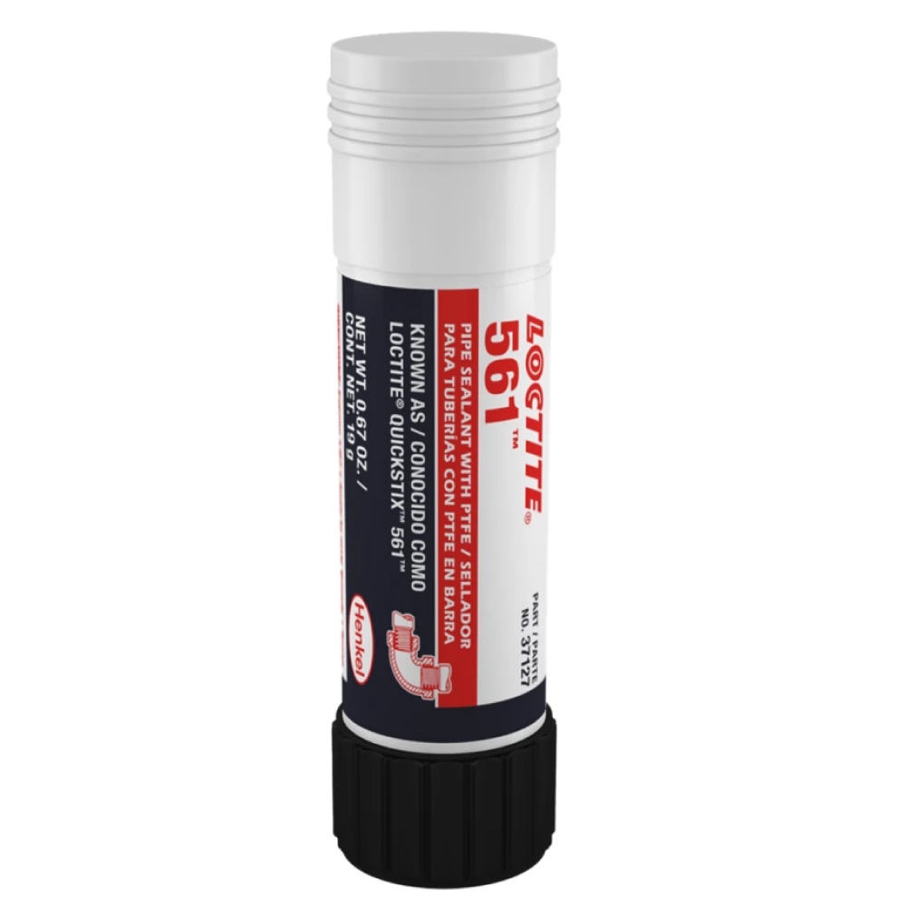 Loctite 561 PTFE Pipe Sealant for metal pipes and fittings 19g stick
