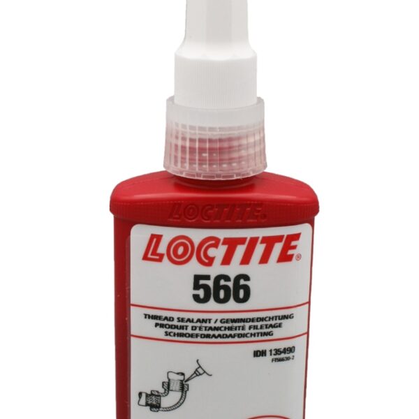 Loctite 566 Pipe Thread Sealant for metal fittings low strength 50ml