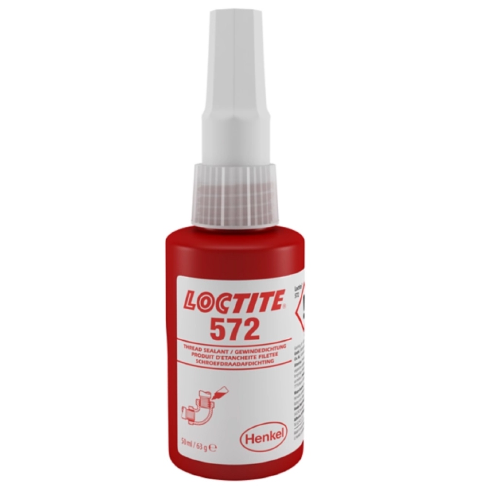 Loctite 572 Pipe Thread Sealant for M80 coarse threads 50ml