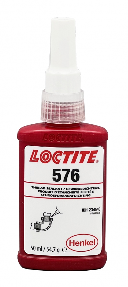 Loctite 576 Thread sealant medium viscosity brown 50ml bottle