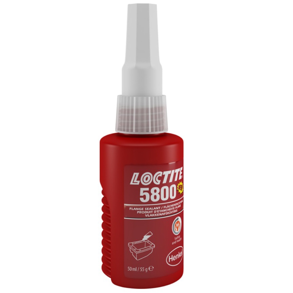 Loctite 5800 Non Hazardous Liquid Gasket Sealant red 50ml