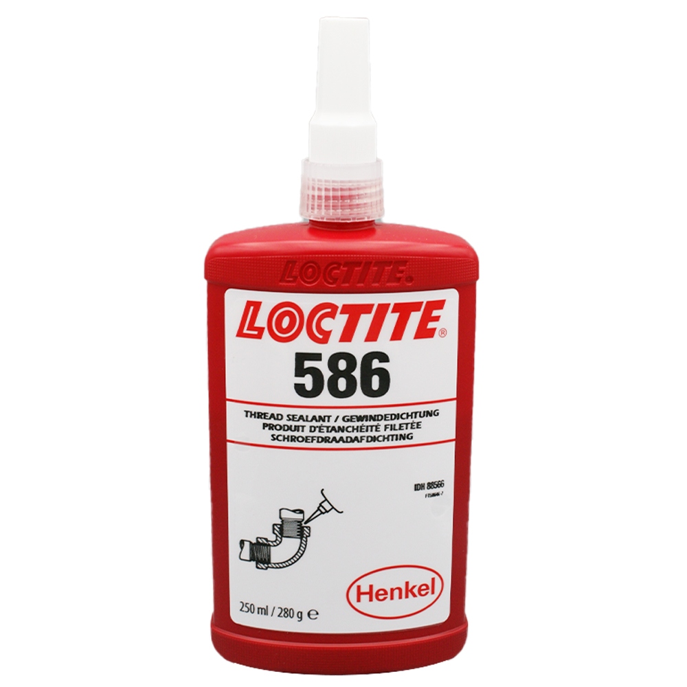 Loctite 586 Pipe Thread Sealant for brass/copper high strength 250ml