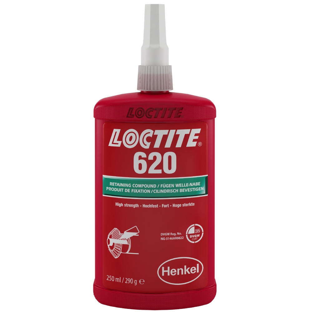 Loctite 620 High Temperature Retaining Compound high strength 250ml