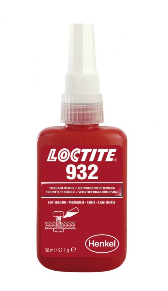 Loctite 932 Threadlocker for electronics low strength brown 50ml