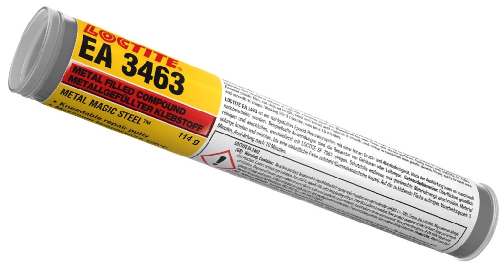 Loctite EA 3463 Metal Magic Steel Stick epoxy resin 114g