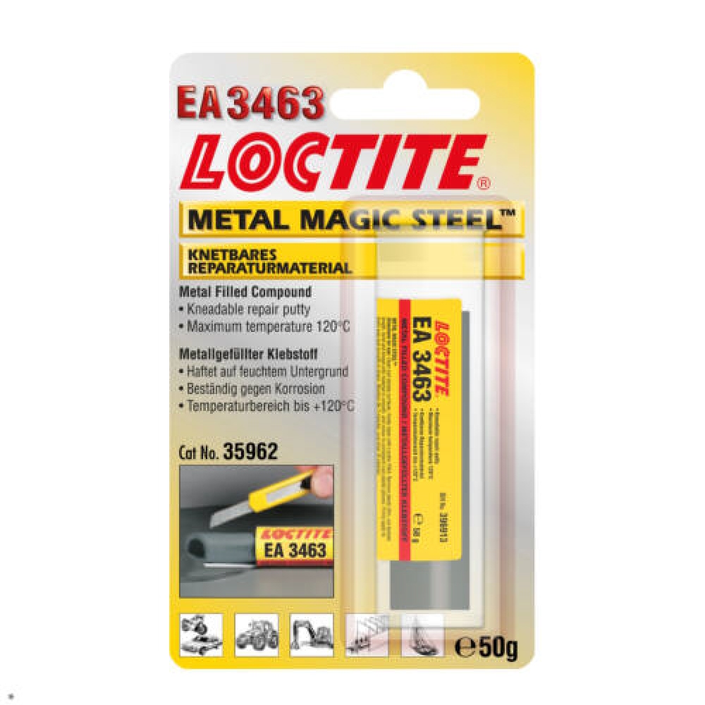 Loctite EA 3463 Metal Magic Steel Stick epoxy resin 50g