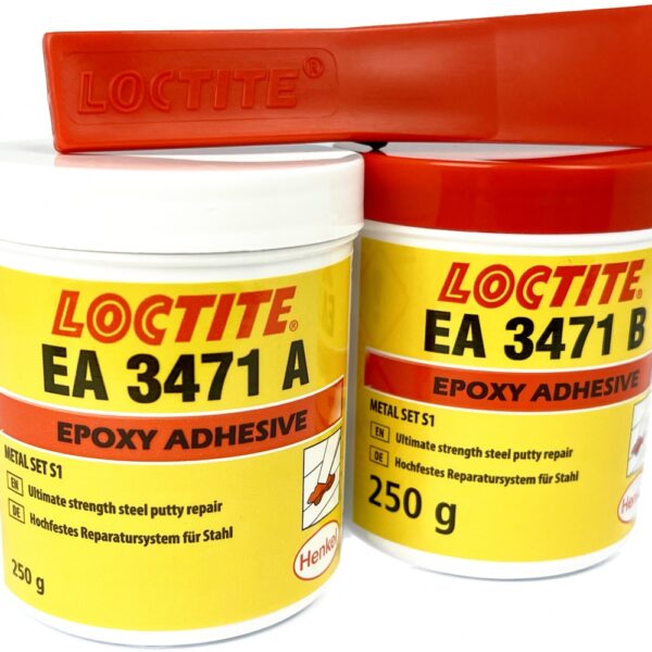 Loctite EA 3471 Fixmaster Steel Putty Repair Metal Set S1 - 500g