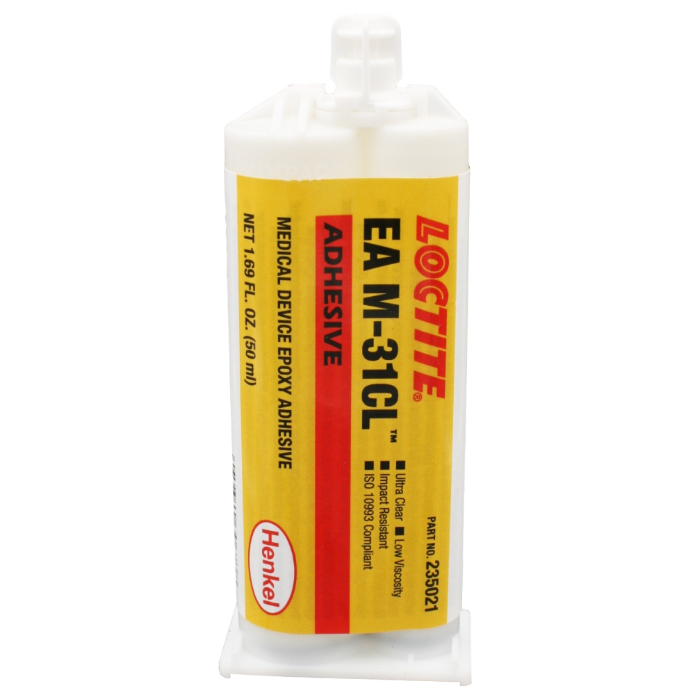 Loctite EA M-31 CL MED Two Part Medical Device Epoxy Adhesive 50ml