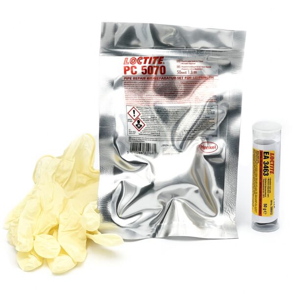 Loctite PC 5070 Pipe Repair Kit for plastic/metall fittings 50mm, 1.8m