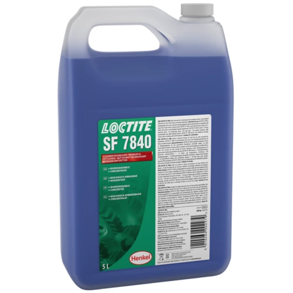Loctite SF 7840 Biodegradable Multipurpose Cleaner 5L