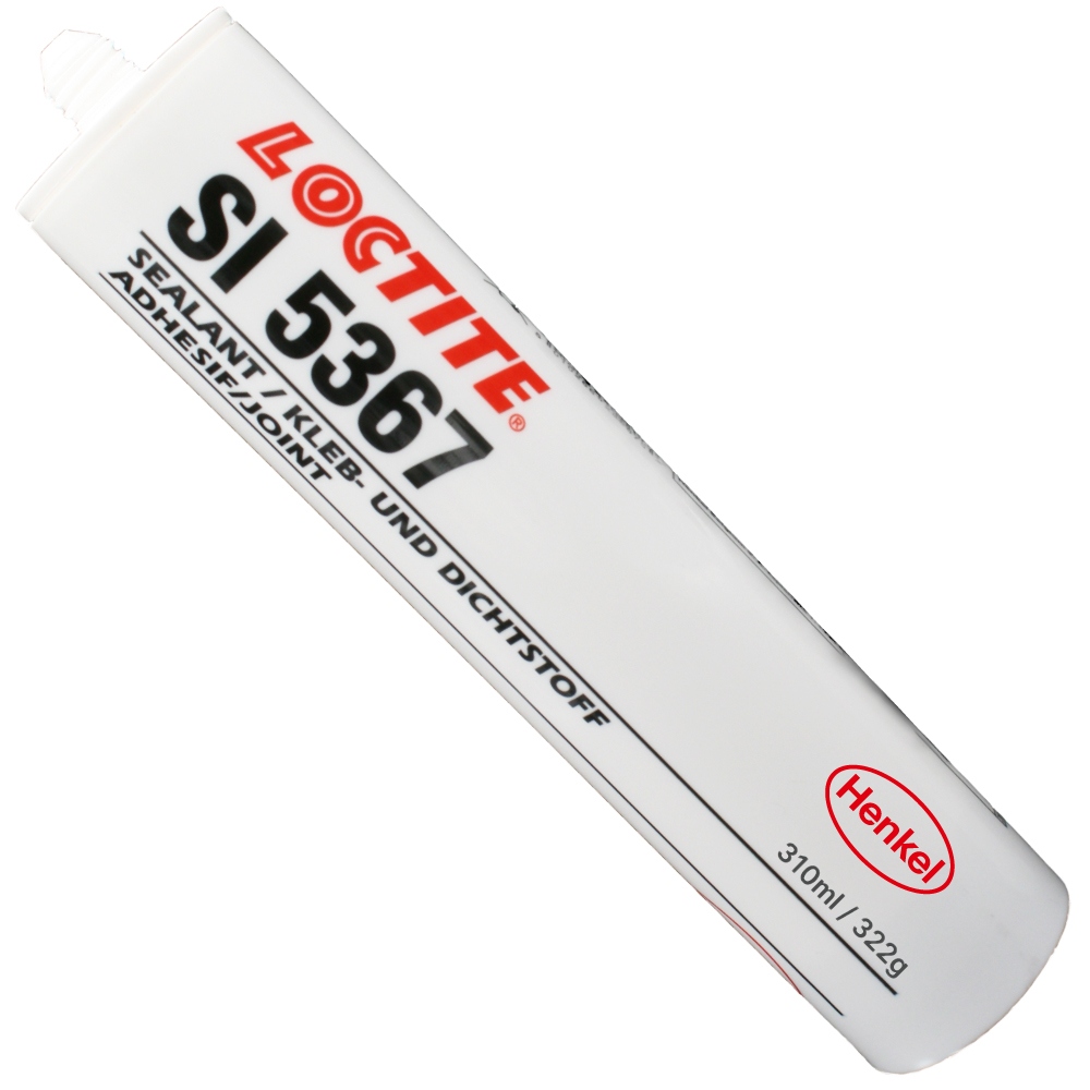 Loctite SI 5367 Acetoxy silicone paste white 310ml cartridge
