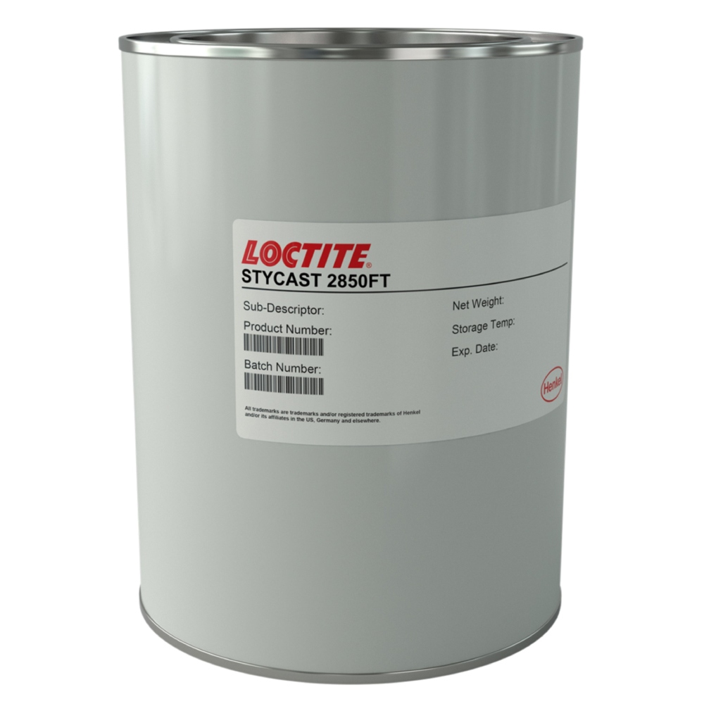 Loctite STYCAST 2850FT Epoxy encapsulant blue 1 kg can