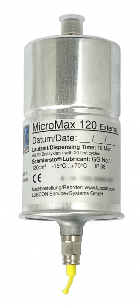 LUBCON MicroMax 120 Solution for automatic lubrication