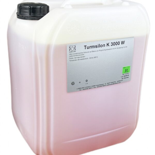 Lubcon Turmsilon K 3000 W Heat stabilized silicone oil 20L