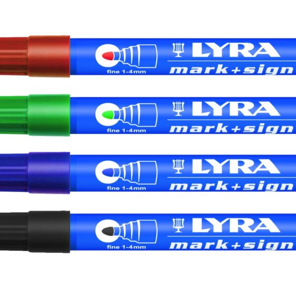 Lyra 40200 Mark+Sign FINE Permanent marker 1-4 mm