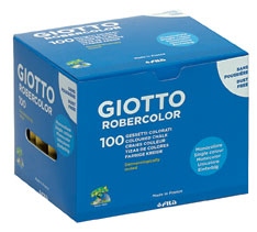 Fila Giotto Robercolor Box 100 colored chalks for blackboard 80x10mm
