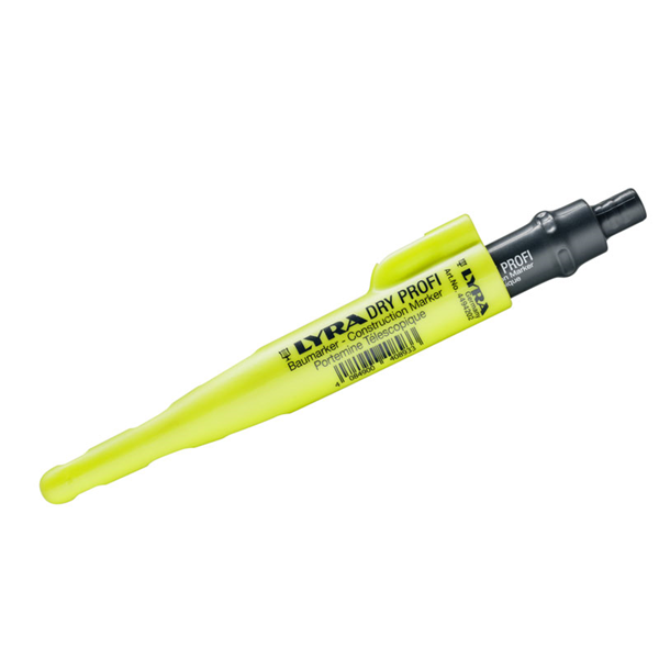 LYRA Dry PROFI 4494202 Construction marker with cap and sharpener