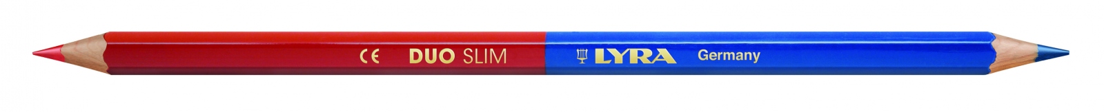 Lyra 2920101 Duo Slim Checking pencil red/blue Ø6.8 mm