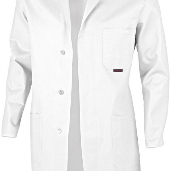 Qualitex Classic 61951D4 coat 100% cotton white