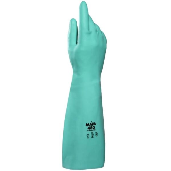 Mapa 480 ULTRANITRIL Chemical resistant gloves cat. 3 type A