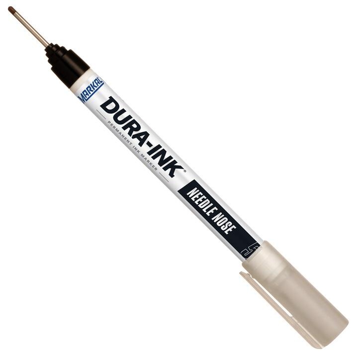 Markal Dura-Ink 5 Nose Needle® Carpenter marker for deep holes 1mm