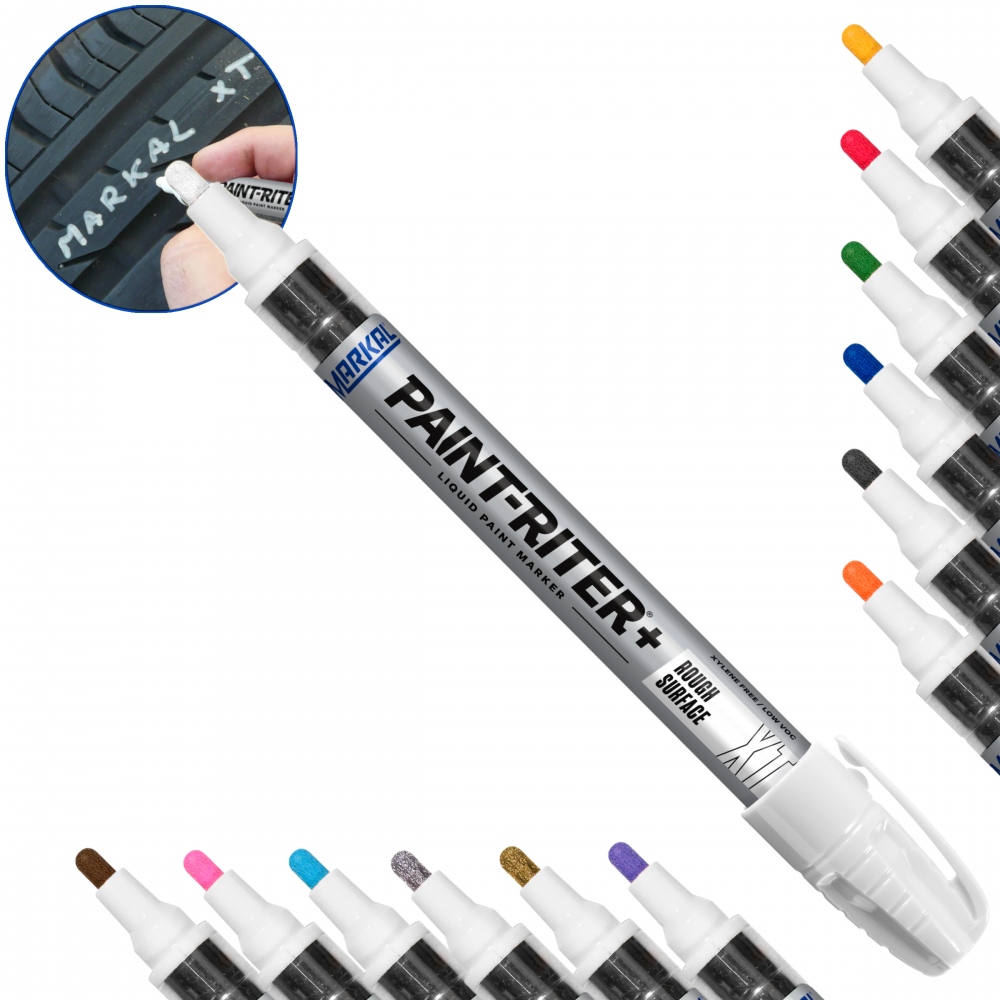 Markal Paint-Riter® XT Wear-resistant paint marker for rough surfaces