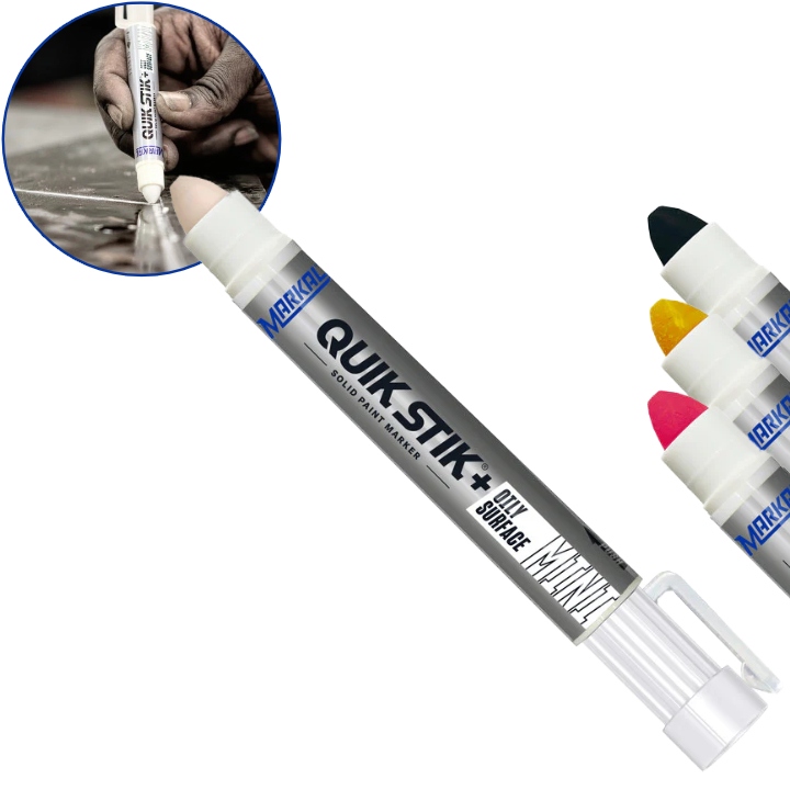 Markal Quik-Stik+ Oily Surface Mini Solid Paint Marker