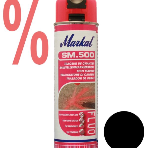 Markal SM.500 Professional spot marker black 500 ml