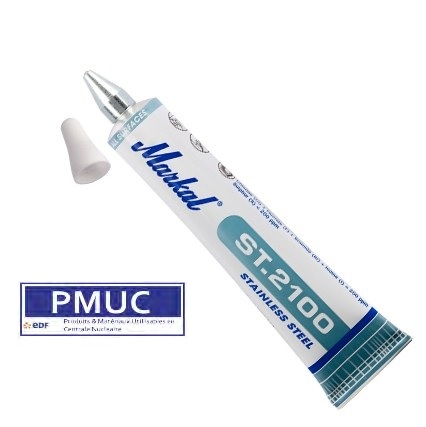 Markal ST.2100 PMUC Ball Point Metal Marker for nuclear plants 3mm