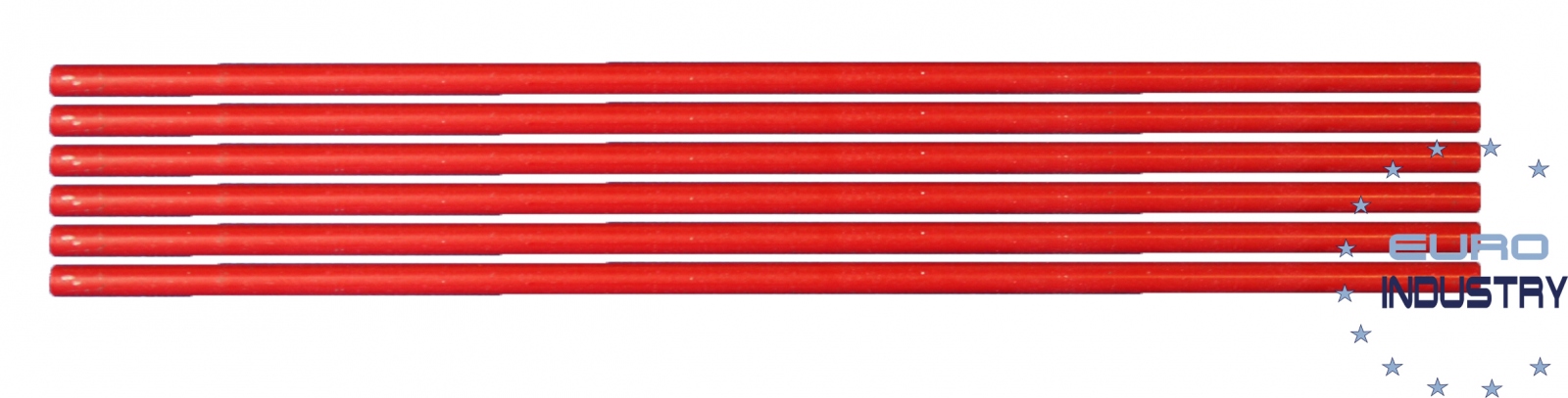 Markal 96265 Pack of 6 refill mines red for TRADES-MARKER® DRY