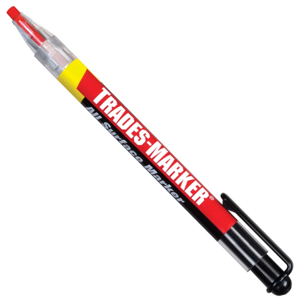 MARKAL Trades Marker grease pencil + 12 coloured refills