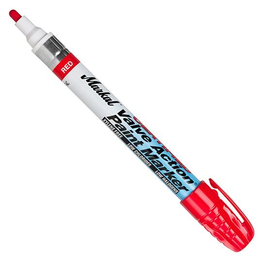 MARKAL Valve Action Paint Marker for stainless steel certified 2-4mm