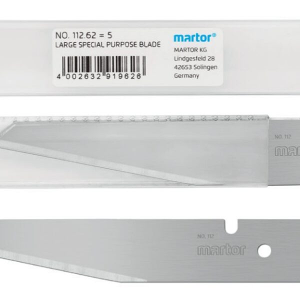 Martor 112.62 Large special purpose blade 135.5 x 19.1 x 0.8 mm