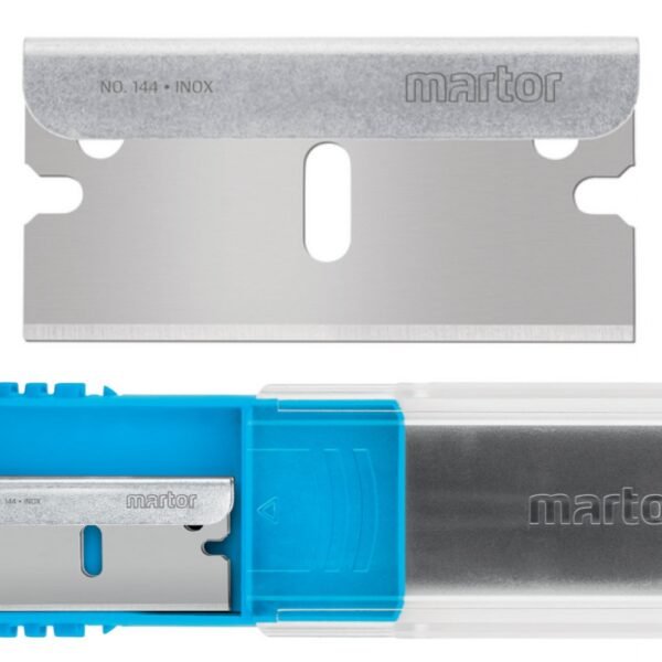 Martor 144.50 stainless steel reinforced razor blade S0.25 mm