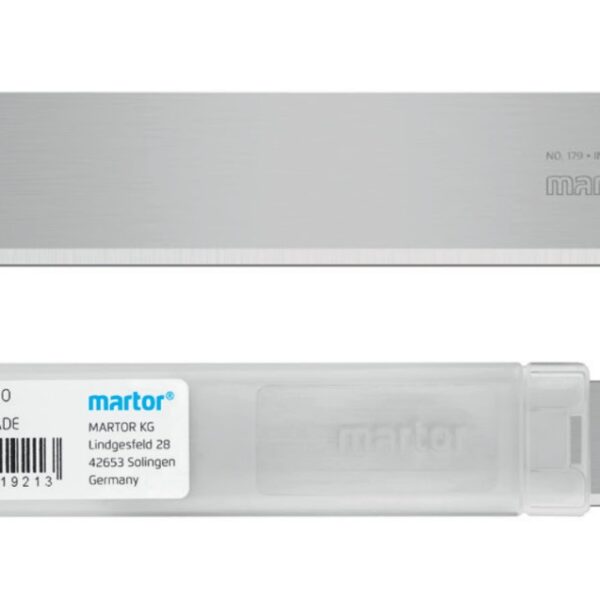 Martor 179.60 stainless steel Styropor blade 110 x 18 x 0.50 mm