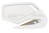 Martor 346922.12 SECUMAX PLASTICUT INOX  Safety film cutter white
