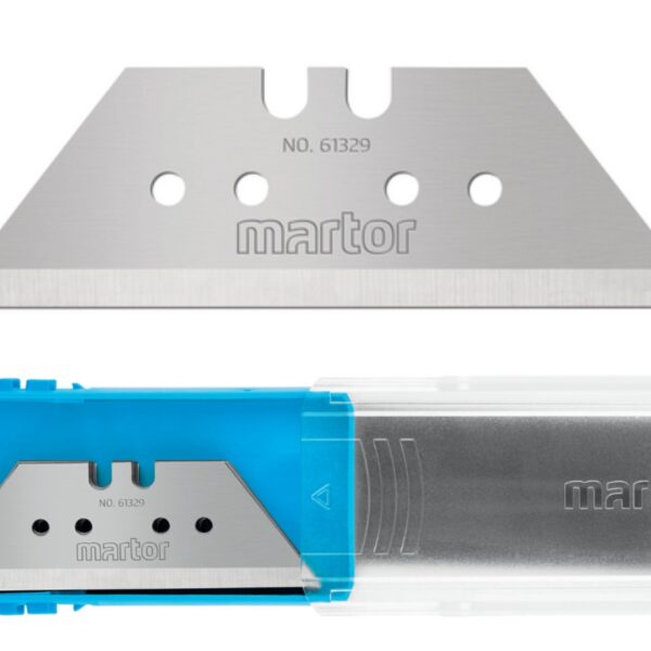 Martor 61329.50 Trapezoid blade deep edged 60 x 19 x 0.90 mm