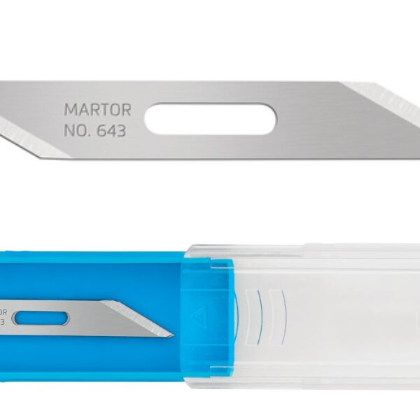 Martor 643.50 Small special purpose blade 43 x 6 x 0.5 mm