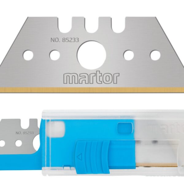 Martor 85233.70 Trapezoid blade TiN-coated 53 x 19 x 0.63 mm