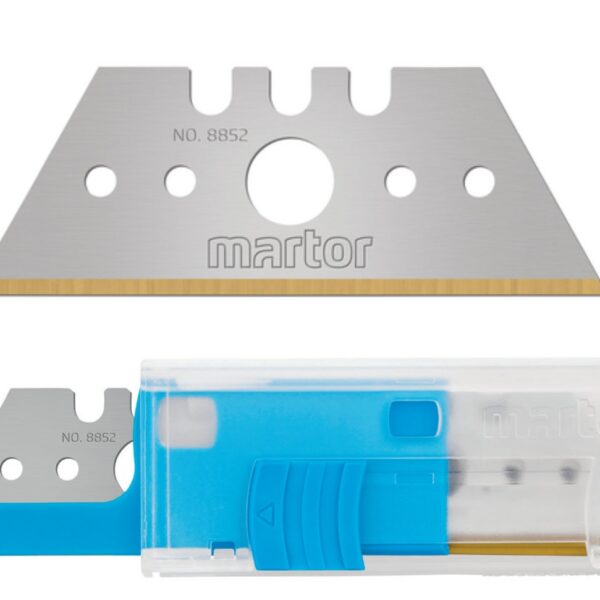 Martor 8852.70 Trapezoid blade TiN-coated 53x19x0.63 mm
