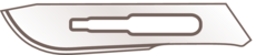 Martor 20.50 Scalpel blade 0.4 mm