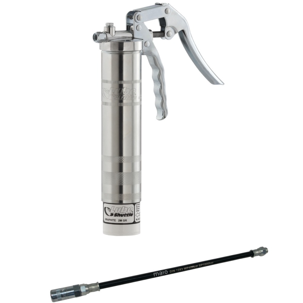 Mato Lube-Shuttle M10X1 One-hand grease gun with hose PH-30C