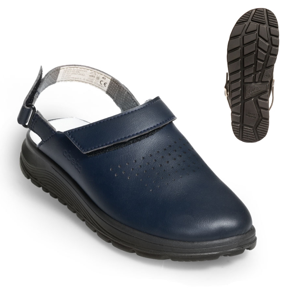 Medical clogs slip-resistant navy blue OB SRC Abeba 845020 ACTIVE
