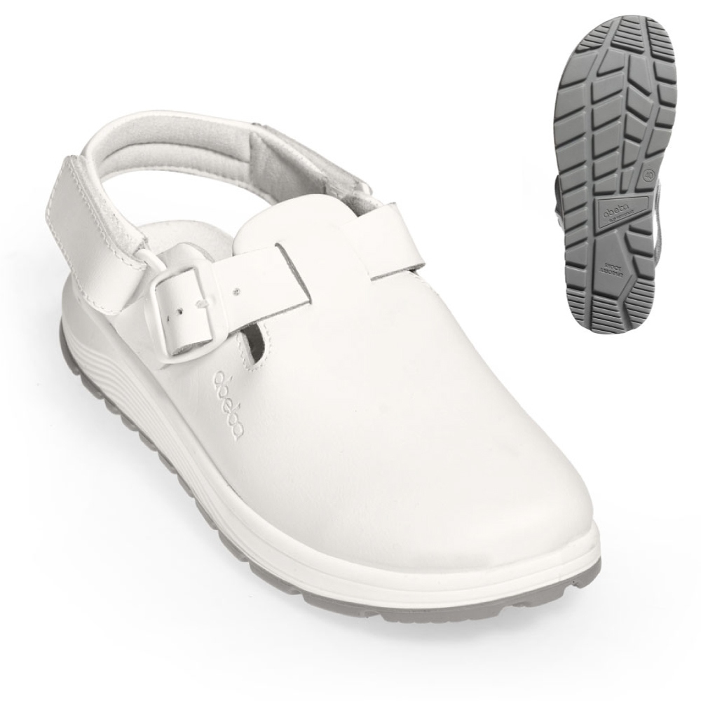 Medical sandals slip-resistant white OB SRC Abeba 87208 ACTIVE