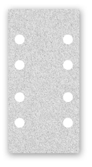 Menzer Corundum sanding paper 133 x 80 mm - 8 holes - Type 8 - K40-320