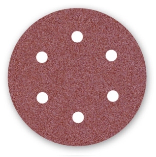 Menzer Velcro Abrasive Paper Ø 150 mm - 6 holes - Type 3 - K40-240
