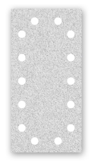 Menzer Corundum sanding paper 230 x 115 mm - 14 holes - Type 10