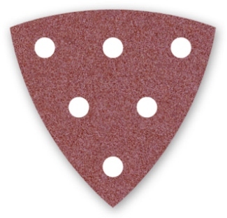 Menzer Corundum Abrasive Paper 93 mm - 6 holes - Type 6 - K40-320