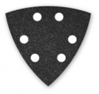 Menzer Silicium carbide Abrasive Paper 93 mm - 6 holes Type 5 - K24-36